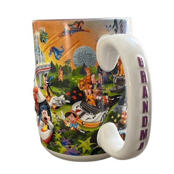 Walt Disney World Four Parks One World "GRANDMA" Mug - Picture 2 of 6